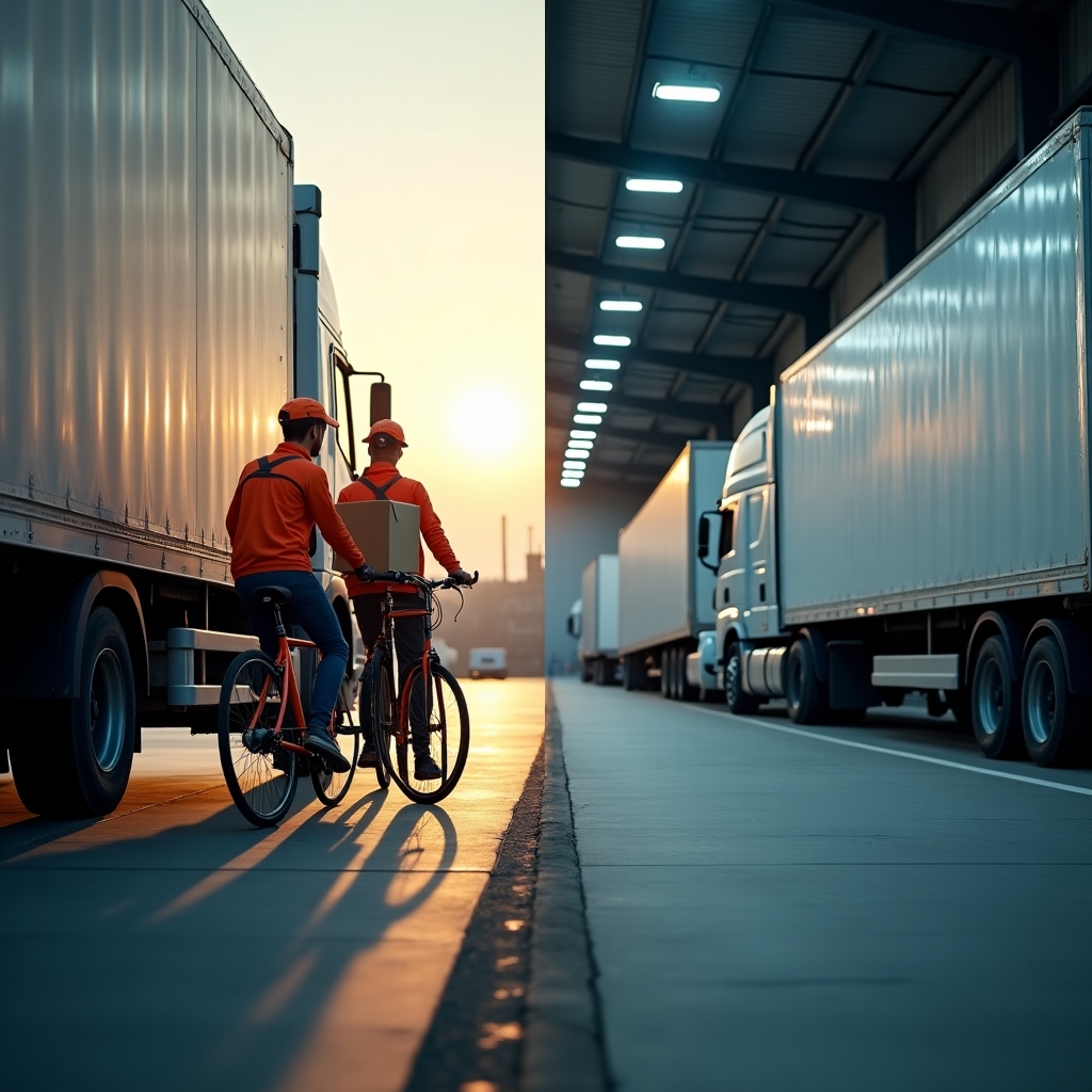 Локальная курьерская служба vs национальные операторы